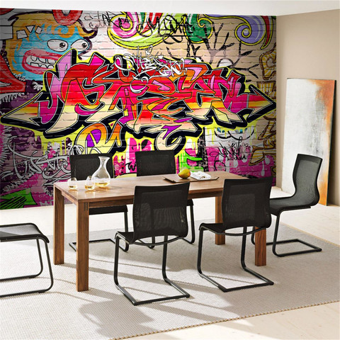 Fototapete Kinderzimmer Graffiti Streetart Graffitti Sprayer bunt no. 220