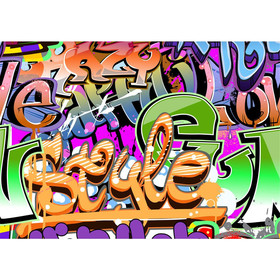 Fototapete Kinderzimmer Graffiti Streetart Graffitti...