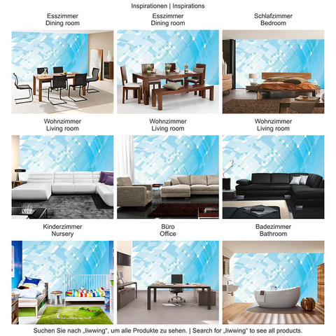 Fototapete Hindergrund Abstrakt Trkis no. 223