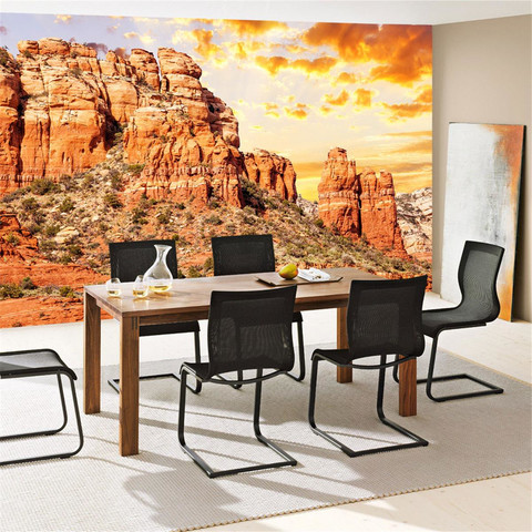 Fototapete Gebirge Steppe Sonnenaufgang Natur� no. 235