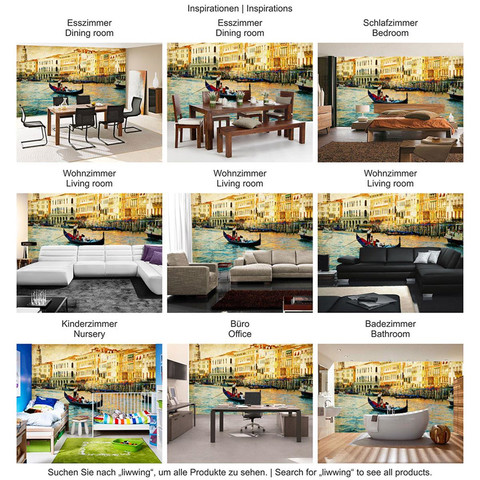 Fototapete Venedig Kanal Italien Boot Wasser� no. 240