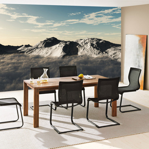 Fototapete Gebirge Himmel Wolken Sonne� no. 244