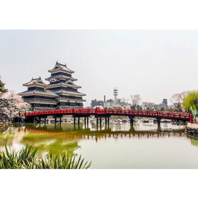 Fototapete Japan Turm Kaiser Wasser Natur� no. 253