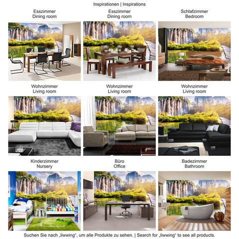 Fototapete Natur Wasser Sonne B�ume Ausblick� no. 260