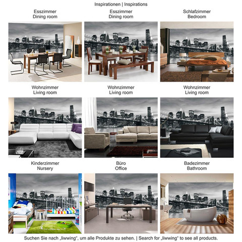 Fototapete New York Bridge Lightning� no. 269