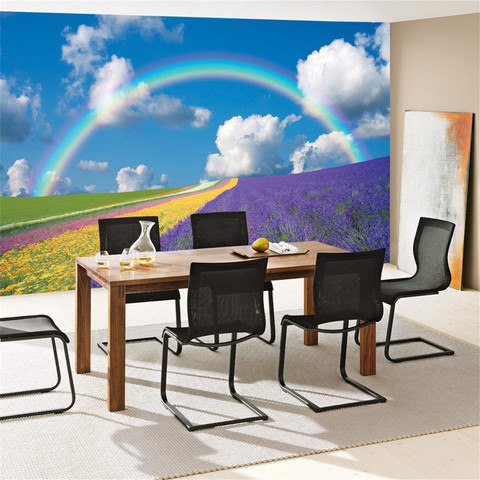 Fototapete Regenbogen Blumen� no. 273