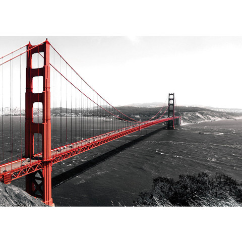 Vlies Fototapete no. 429 | USA Tapete Golden Gate Bridge...