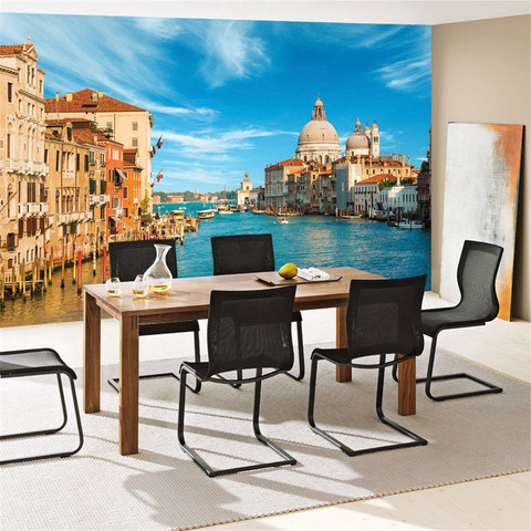 Fototapete Venedig Wasser Dom Himmel H�user Italien� no. 444