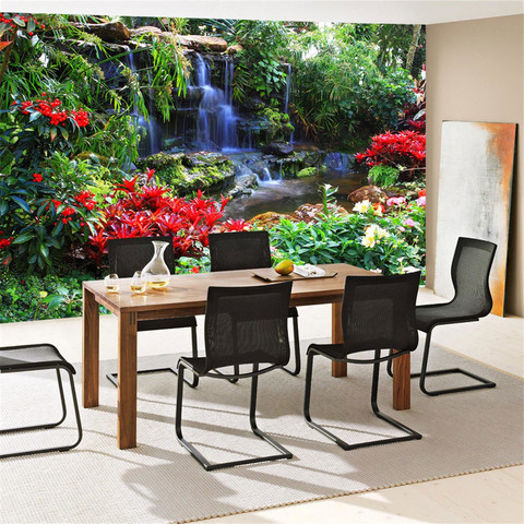 Fototapete Wasserfall Urwald Pflanzen Baum Natur� no. 448