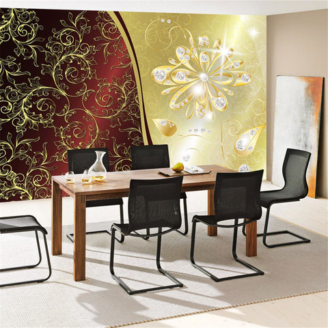 Fototapete Abstrakt Blume Bl�te Diamant Schn�rkel Schwung Muster no. 552