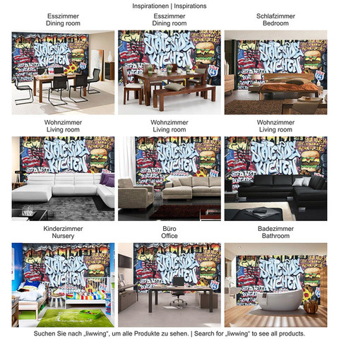 Fototapete Graffiti Schriftzug USA� no. 600