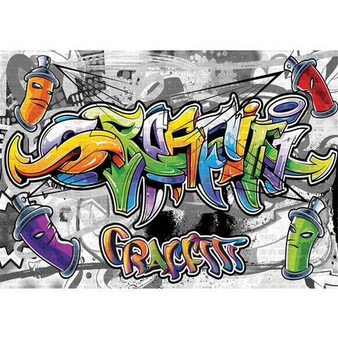 Vlies Fototapete no. 675 | Graffiti Tapete Kindertapete...
