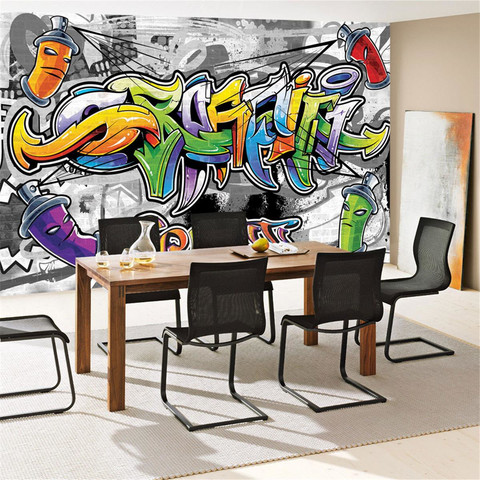 Fototapete Graffiti Dosen Schriftzug� no. 675