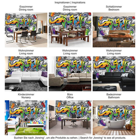 Fototapete Graffiti Dosen Schriftzug� no. 675