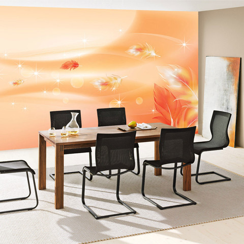 Fototapete Abstrakt Ornamente Perle Feder Stern Welle Muster� no. 850