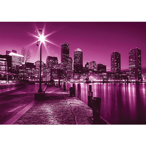 Vlies Fototapete no. 857 | New York Tapete Laterne Nacht...