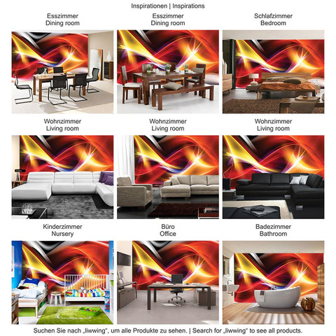 Fototapete Abstrakt Lichter Muster Ornamente Kunst Grafik� no. 1013