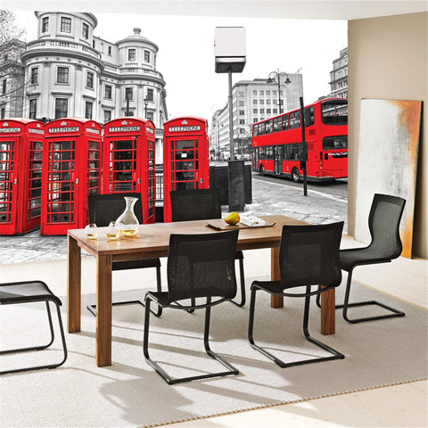 Fototapete London Bus Telefonzelle� no. 1296