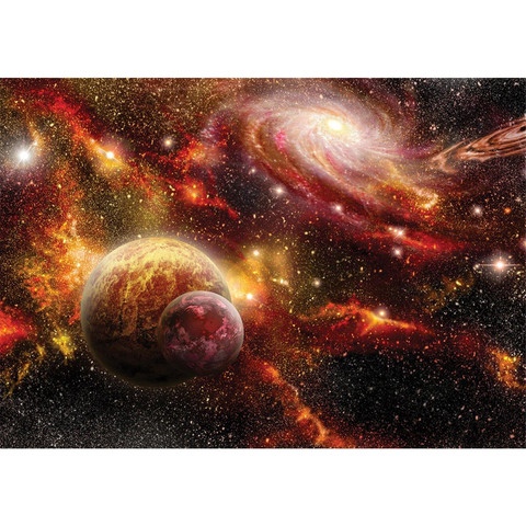 Fototapete Weltraum Weltall Galaxy Sterne Planeten Himmel no. 1379