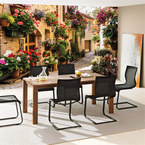 Fototapete Frankreich Gasse Idylle Blumen Blumenkasten H�user� no. 1462