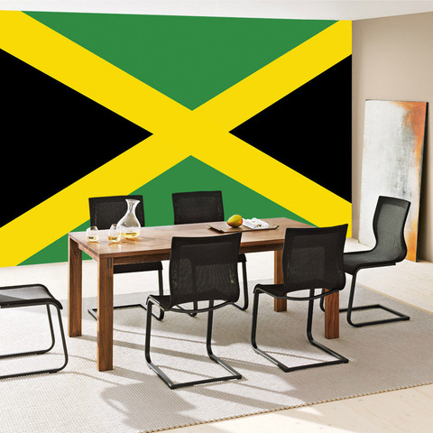 Fototapete Jamaica Flagge Insel Karibik  no. 1557