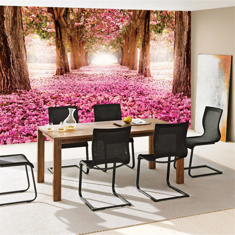 Fototapete Allee B�ume Bl�ten� no. 1572