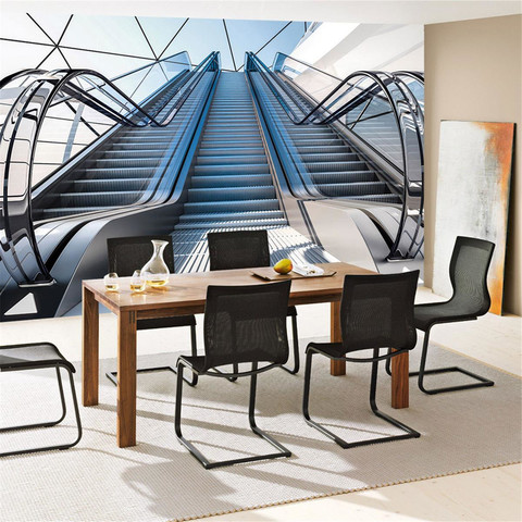 Fototapete Illustration 3D Rolltreppe� no. 1803