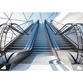 Fototapete Illustration 3D Rolltreppe� no. 1803