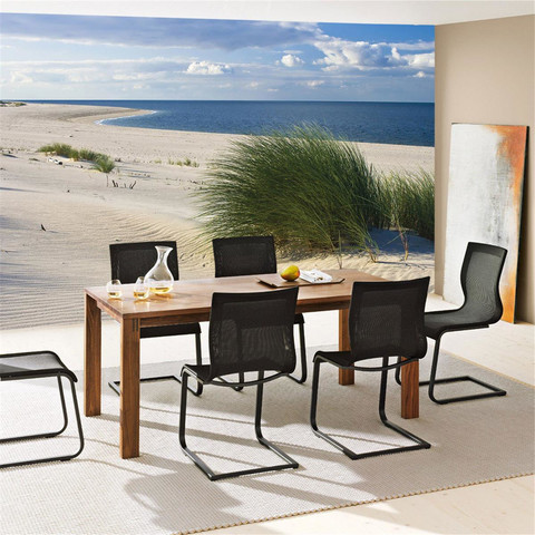 Fototapete Strand Meer D�nen Gras Wolken Ostsee� no. 1933