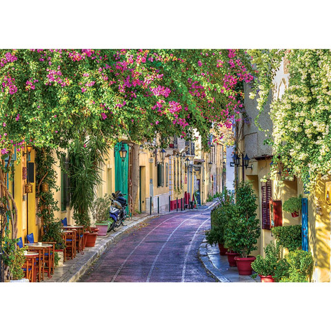 Vlies Fototapete no. 2236 | Stadt Tapete Blumen Blten...