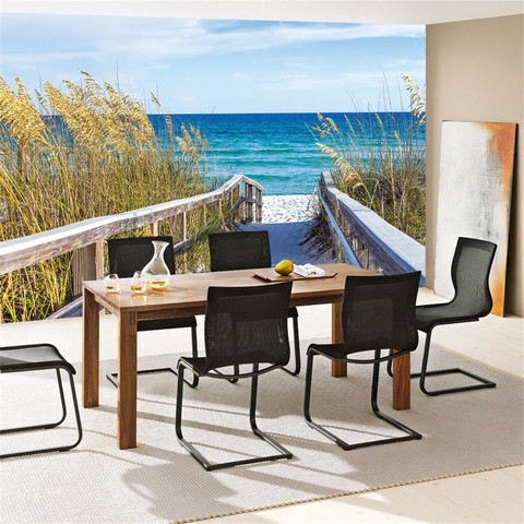 Fototapete Meer Himmel Strand Horizont Gel�nder� no. 2284