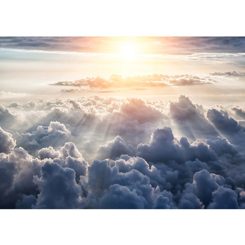 Fototapete Sonne Sonnenstrahlen Wolken� no. 3222