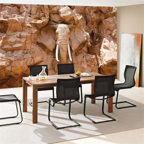 Fototapete Elephant Elefant Stein Elfenbein� no. 3227