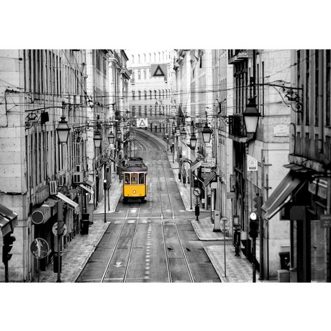 Vlies Fototapete no. 3286 | Stadt Tapete Straenbahn,...