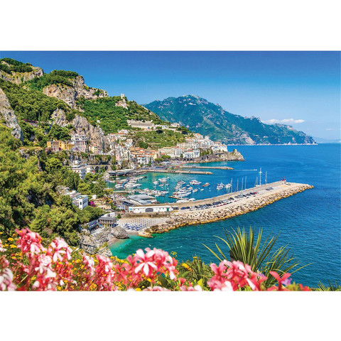 Fototapete Hafen Mittelmeer Yachten Berge� no. 3294