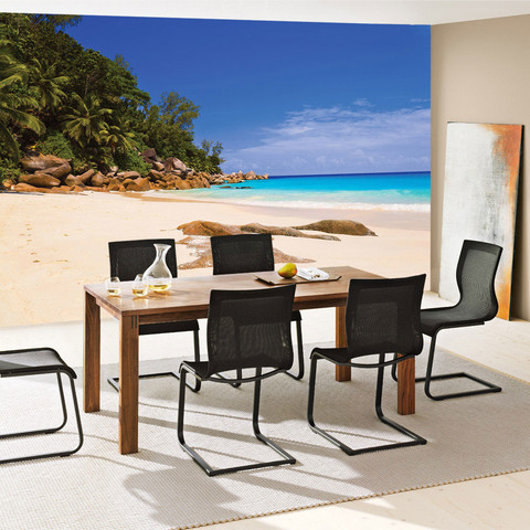 Fototapete Sandstrand Karibik S�dsee Palmen� no. 3527