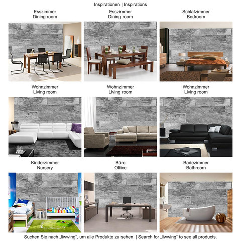 Fototapete Sandstein Steinoptik Stein Steinwand anthrazit� no. 4303