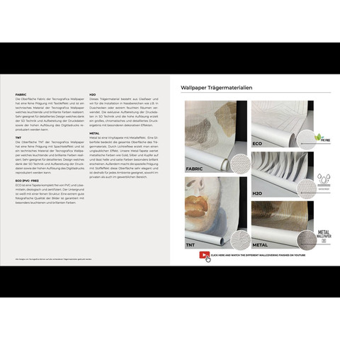 Design Tapete HEDERA Collezioni dArte 61143-2B