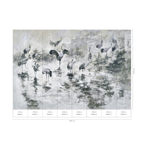 Erismann Vliestapete Kraniche - 2229-20