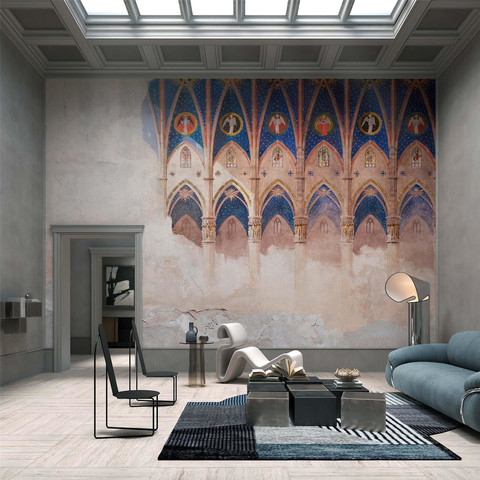 Tapete Duomo di Milano NAVATA CELESTE von Tecnografica 82133-1