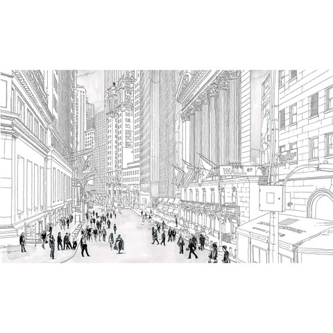Tapete Collezioni dArte WALL STREET von Tecnografica 79464-1A