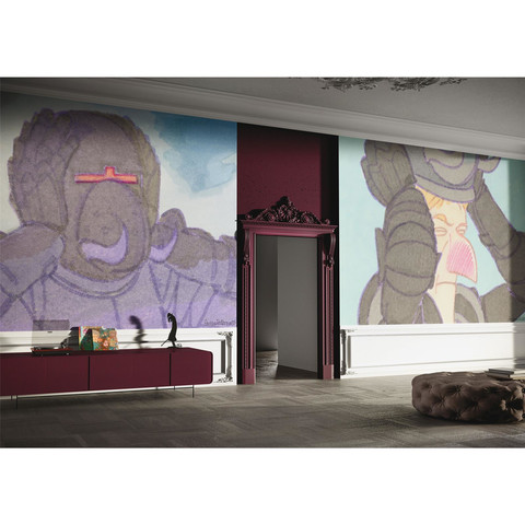 Tapete Andrea Pazienza ZANARDI MEDIEVALE, ZANNA von Tecnografica 75753-1