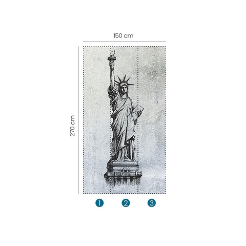 Fototapete Liberty 2517N-81